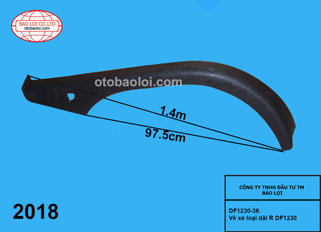 Vè xe loại dài R DF1230