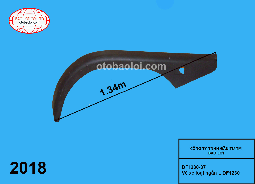 Vè xe loại ngắn L DF1230