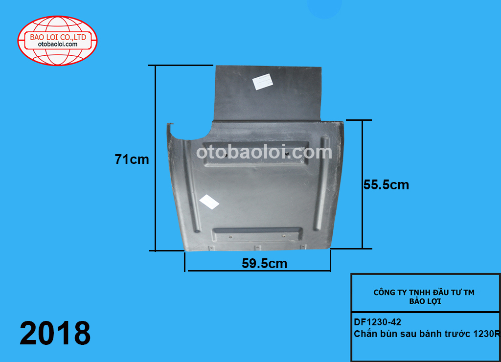 Chắn bùn sau bánh trước 1230 R