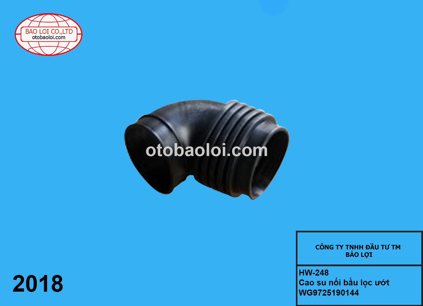 Cao su nối bầu lọc ướt WG9725190144