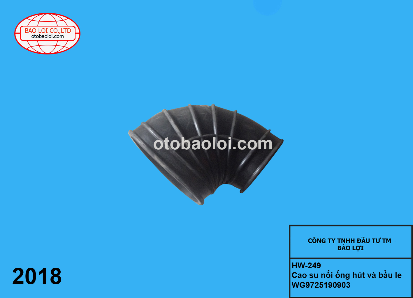 Cao su nối ống hút và bầu le WG9725190903