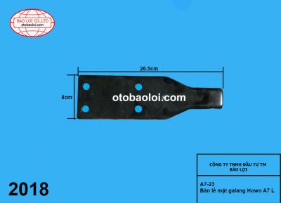 Bản lề mặt galang Howo A7 L