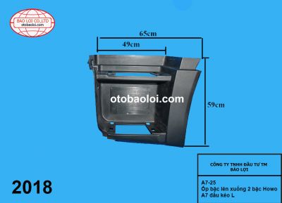 Ốp bậc lên xuống 2 bậc Howo A7 đầu kéo L