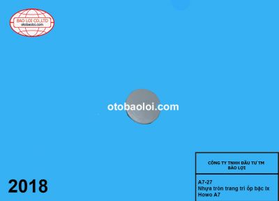 Nhựa tròn trang trí ốp bậc lx Howo A7