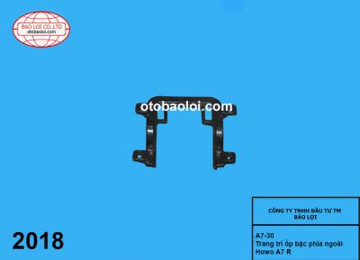 Trang trí ốp bậc phía ngoài Howo A7 R