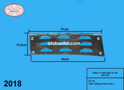 Tấm chống trượt trên Howo A7 L