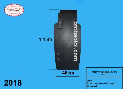Chắn bùn sau bánh trước Howo A7 L