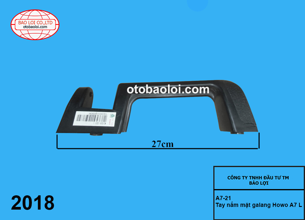 Tay nắm mặt galang Howo A7 L