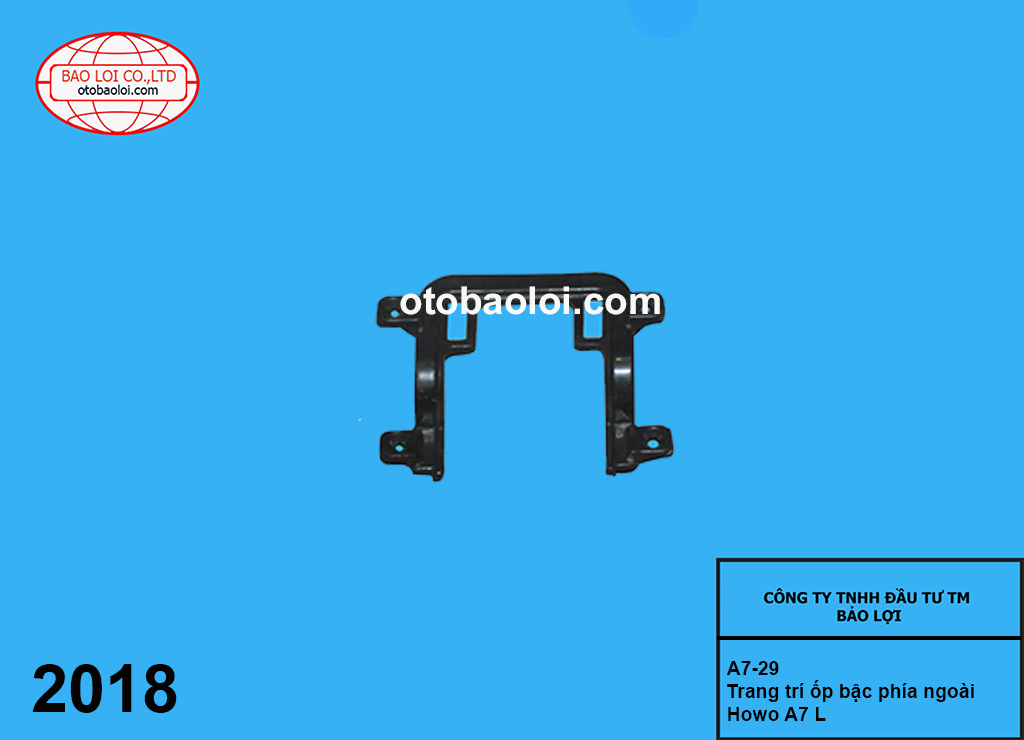 Trang trí ốp bậc phía ngoài Howo A7 L