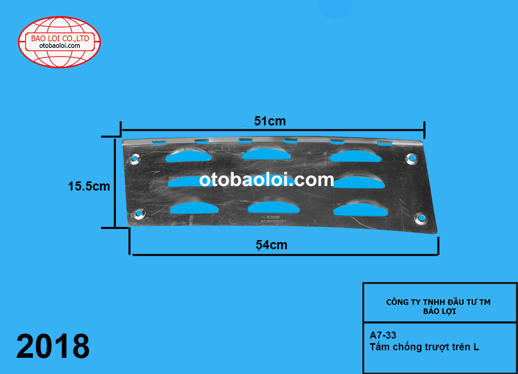 Tấm chống trượt trên Howo A7 L