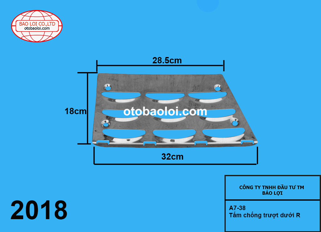 Tấm chống trượt dưới Howo A7 R