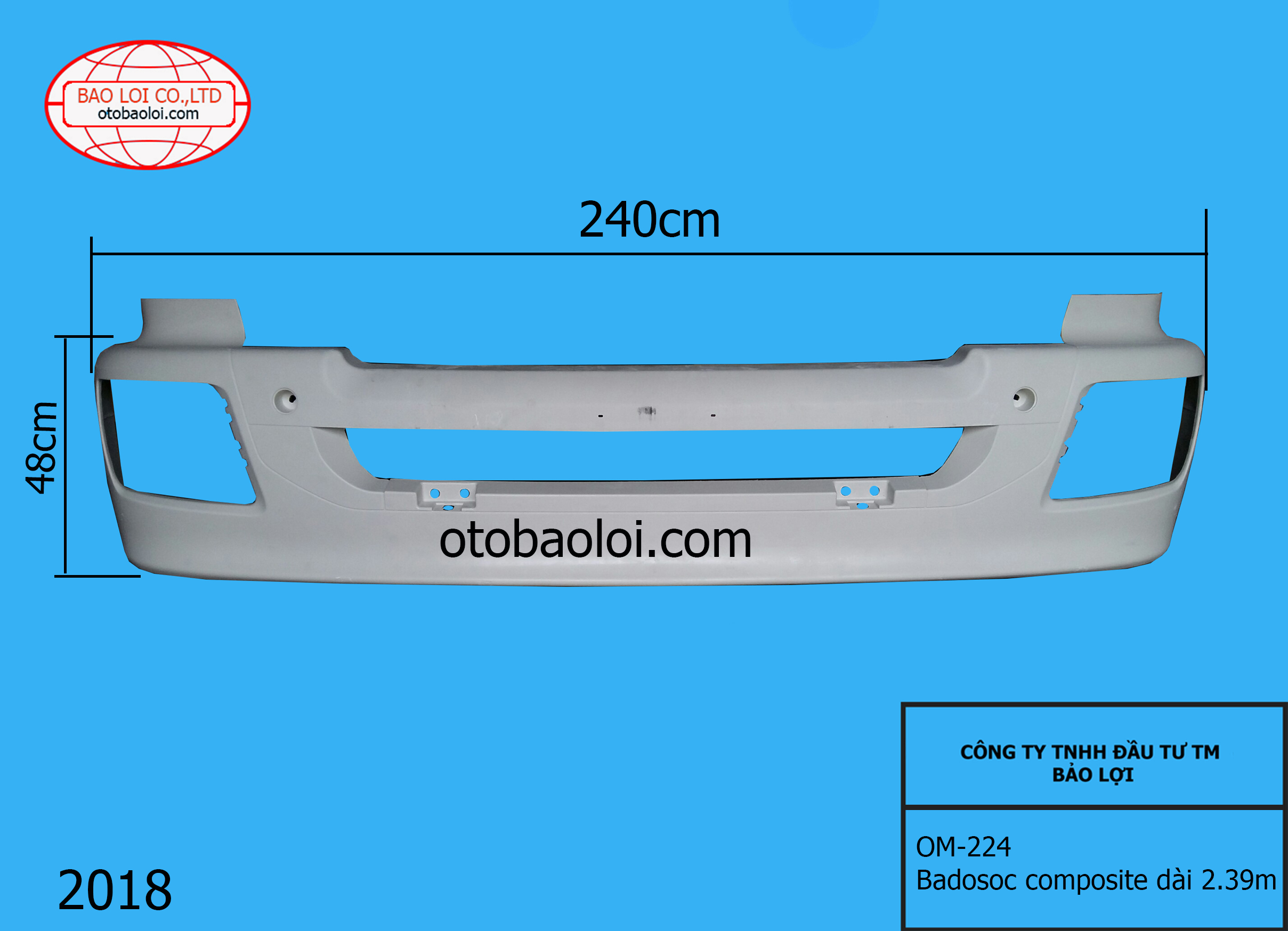 Badosoc composite dài 2.39m