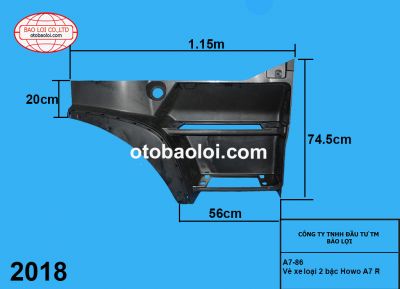 Vè xe loại 2 bậc Howo A7 R