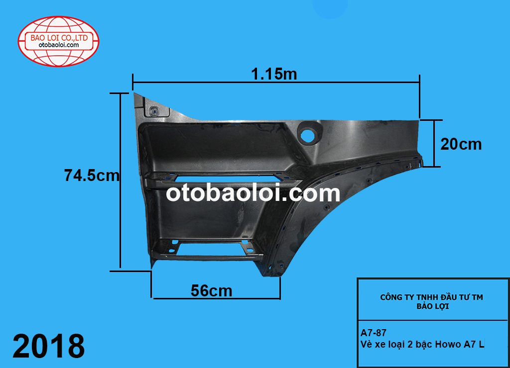 Vè xe loại 2 bậc Howo A7 L