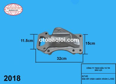 Giá đỡ chân cabin nhôm R-042