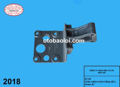 Chân cabin trước bằng sắt L Howo A7