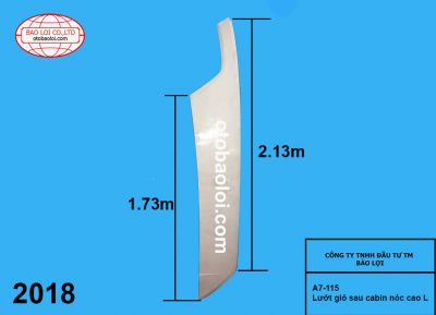 Lướt gió sau cabin nóc cao L