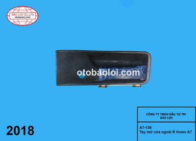 Tay mở cửa ngoài R Howo A7