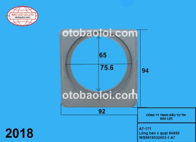 Lồng bao c quạt 94X92 WG9918532003-1 A7
