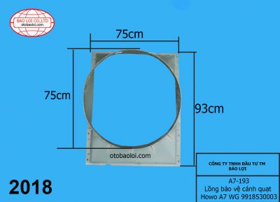 Lồng bảo vệ cánh quạt Howo A7 WG 9918530003 