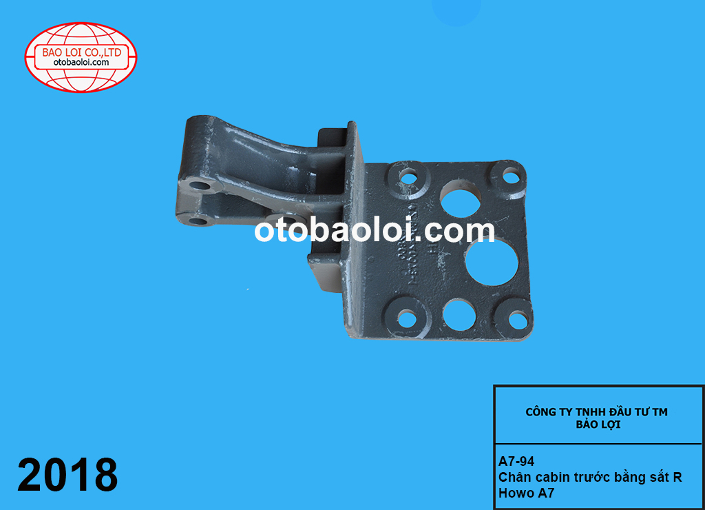 Chân cabin trước bằng sắt R Howo A7