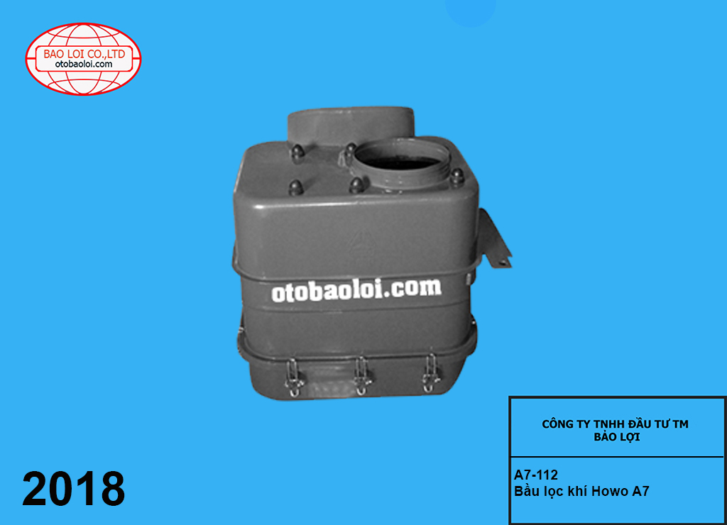 Bầu lọc khí Howo A7