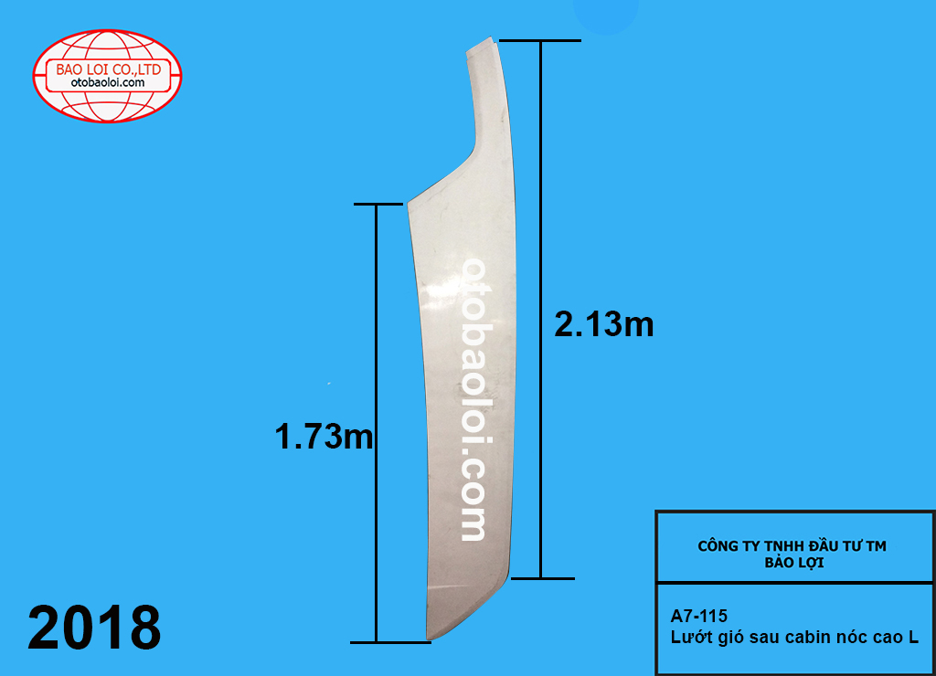 Lướt gió sau cabin nóc cao L