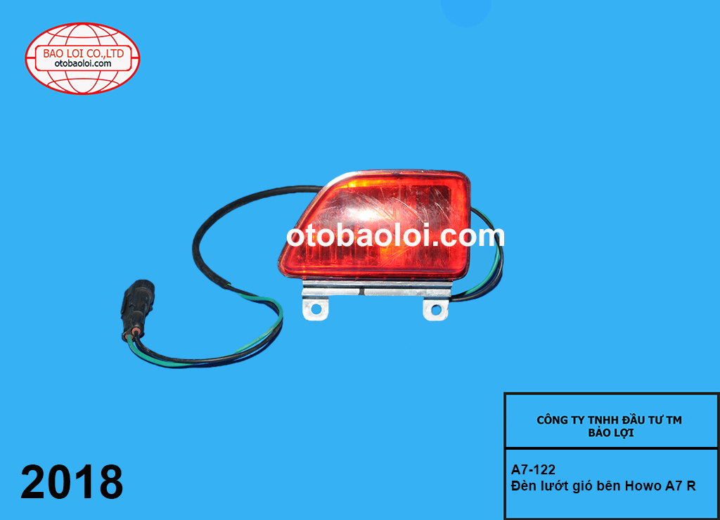 Đèn lướt gió bên Howo A7 R
