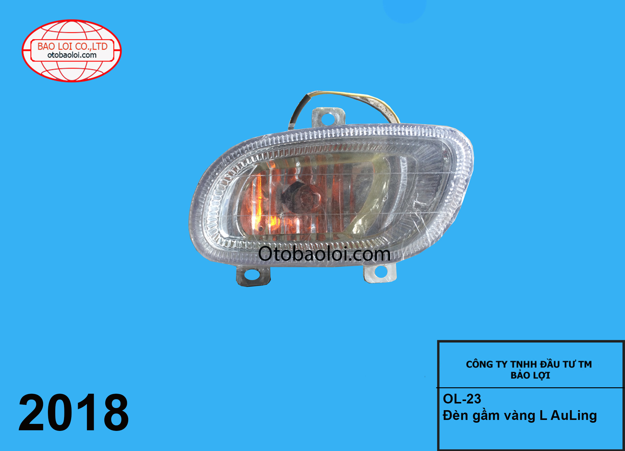 Đèn gầm màu vàng L AuLing