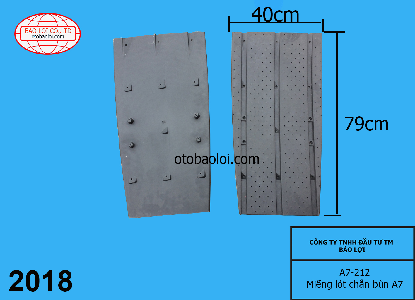 Miếng lót chắn bùn A7