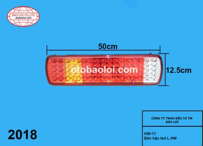 Đèn hậu led L HW