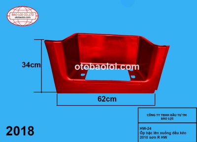 Ốp bậc lên xuống đầu kéo 2010 sơn R HW