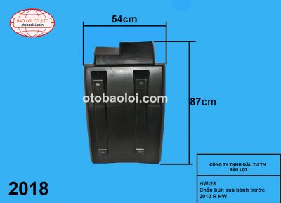 Chắn bùn sau bánh trước 2010 R HW