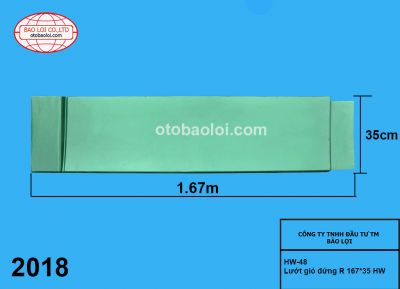Lướt gió đứng  R 157*35 HW