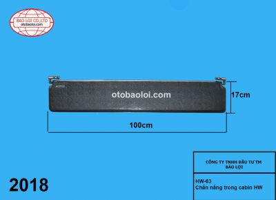 Chắn nắng trong cabin HW