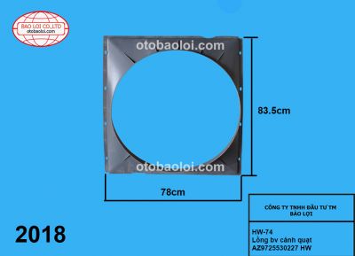 Lồng bv cánh quạt AZ9725530227 HW