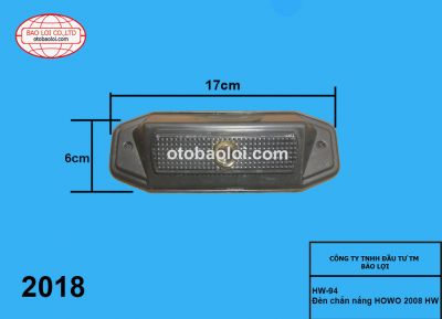 Đèn chắn nắng HOWO 2008 HW