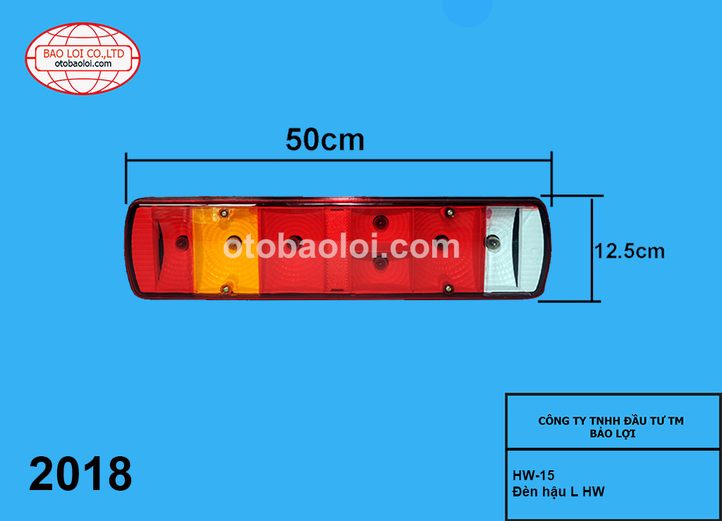 Đèn hậu L HW