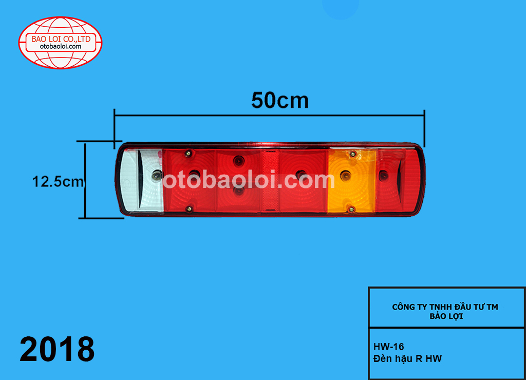 Đèn hậu R HW
