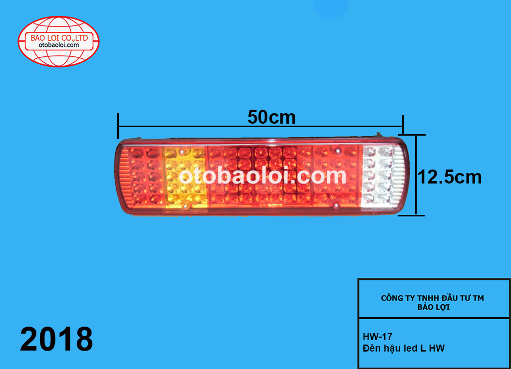 Đèn hậu led L HW