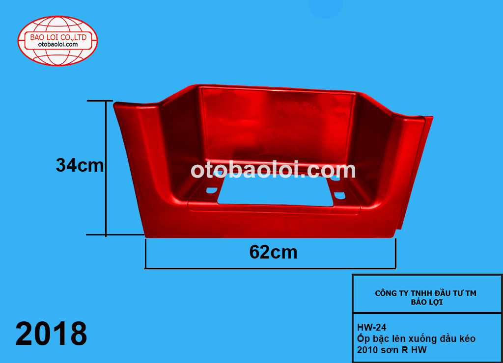 Ốp bậc lên xuống đầu kéo 2010 sơn R HW