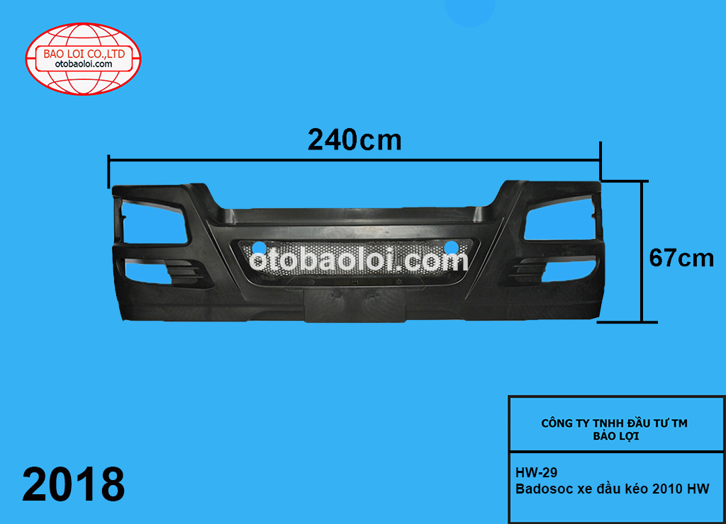 Badosoc xe đầu kéo 2010 HW