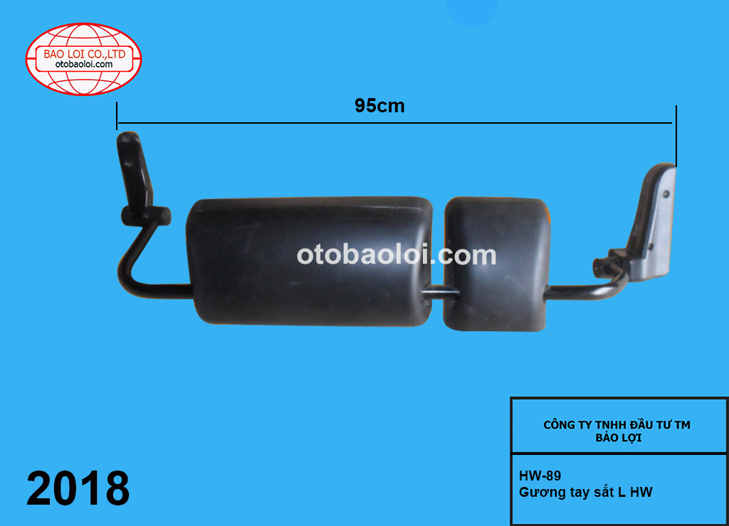 Gương tay sắt  L HW