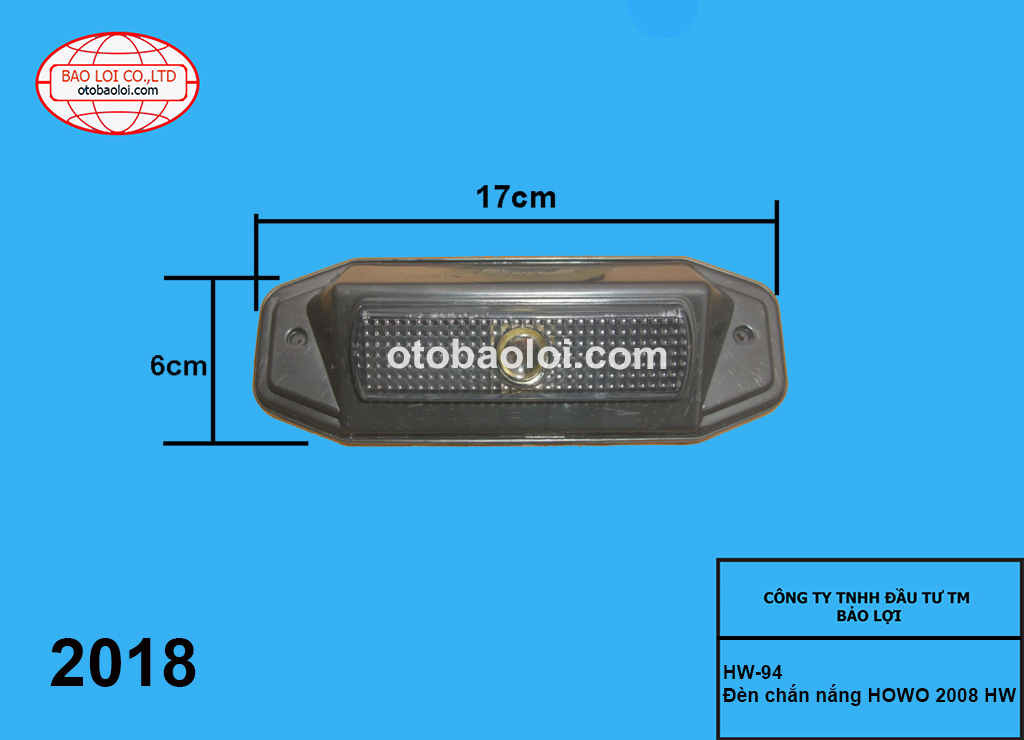 Đèn chắn nắng HOWO 2008 HW