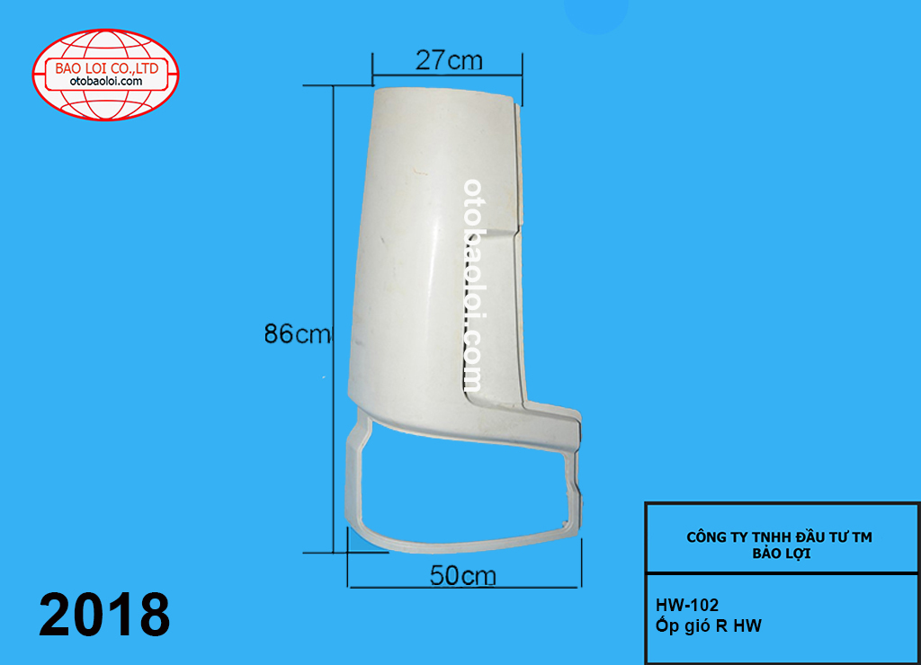 Ốp gió R HW