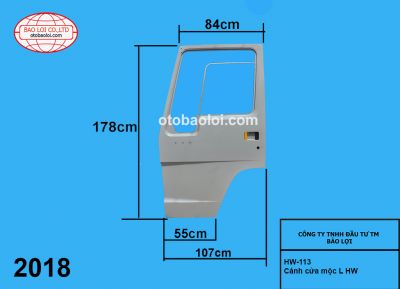 Cánh cửa mộc L HW