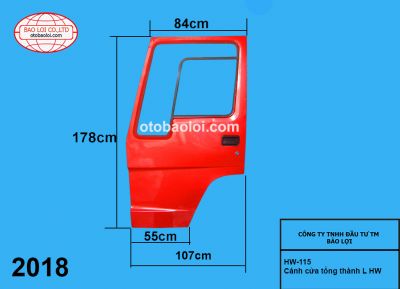 Cánh cửa tổng thành cơ L HW