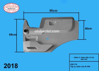 Táp ly cánh cửa R HW