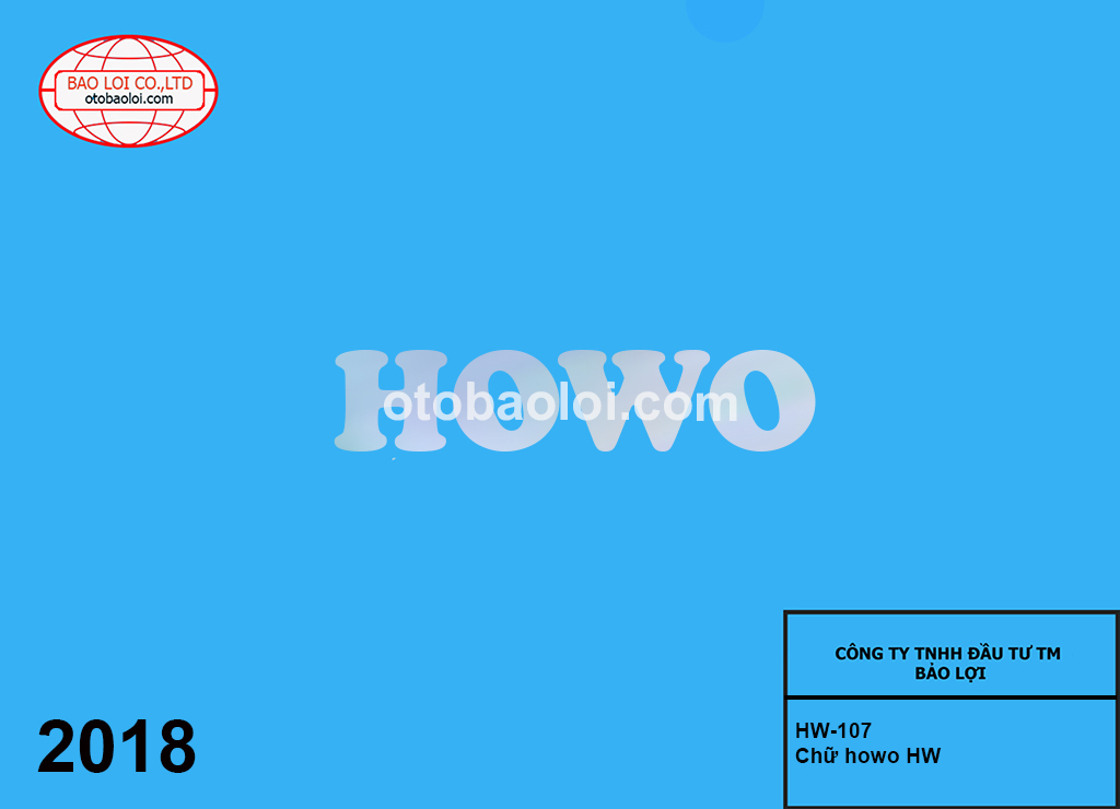 Chữ howo HW