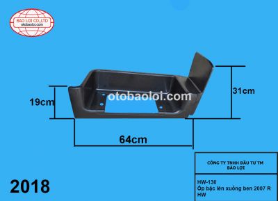 Ốp bậc lên xuống ben 2007 R HW